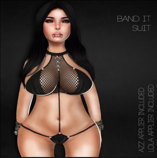 .:cheeky:. Band it Suit! Pink COMMON