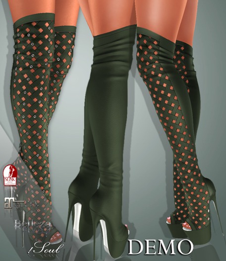 !Soul - DEMO - Mesh Peep Boots