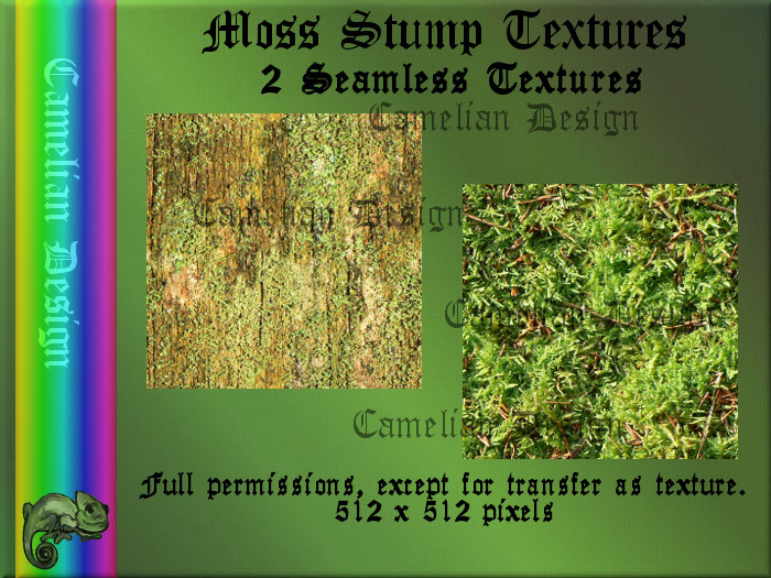 Moss Stump Textures