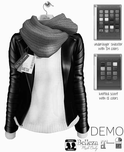 GizzA - Vixie Leather Jacket Set DEMO