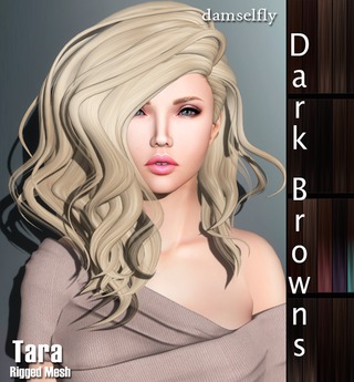 Second Life Marketplace - *~*Damselfly*~*Tara Dark Browns