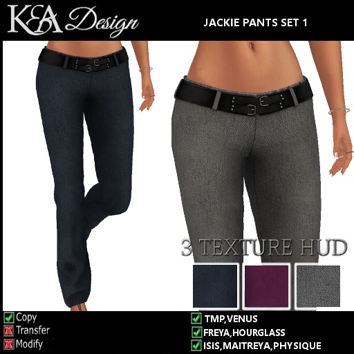 K&A Design (box) - Jackie Pants Set 1