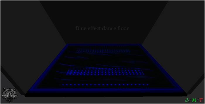 *March* Blue effect Dance floor
