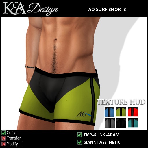 K&A Design (box) - AO Surf Shorts