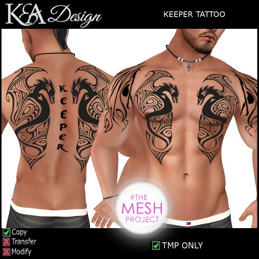 K&A Design (Box) - Keeper TMP Tattoo
