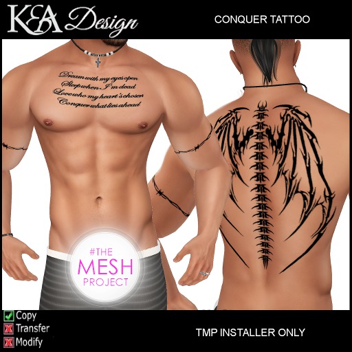 K&A Design (Box) - TMP ConQuer Tattoo