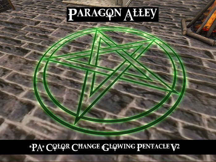 *PA* Rotating Color Change Glowing Pentacle V2