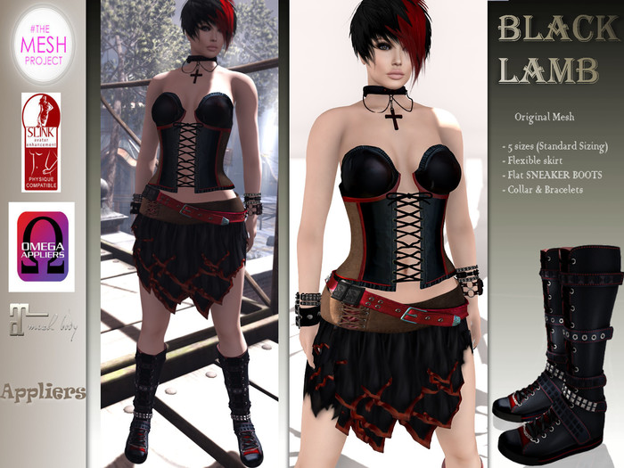 * BlackLamb * Complete outfit