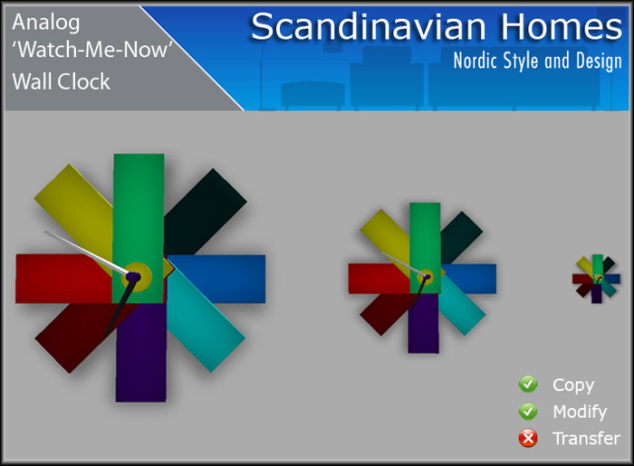Analog 'Watch-Me-Now' Wall Clock - menu-driven time zone setup