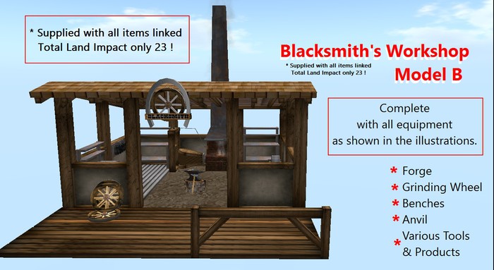 WW. Blacksmith Workshop : Model B 23Li  Complete