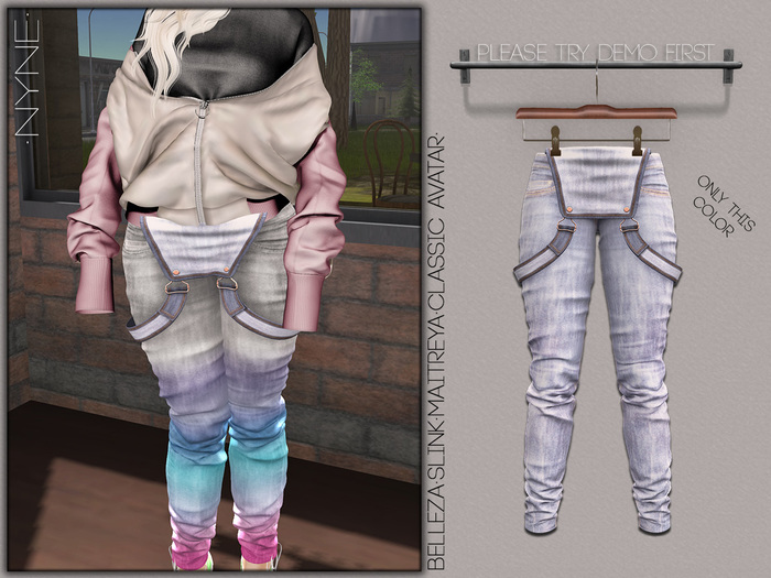 [NYNE] Jeans Overall - light