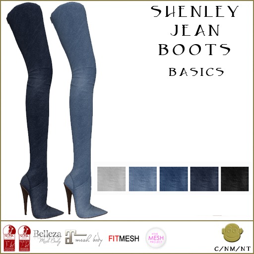 BM Shenley Jean Boots Basics