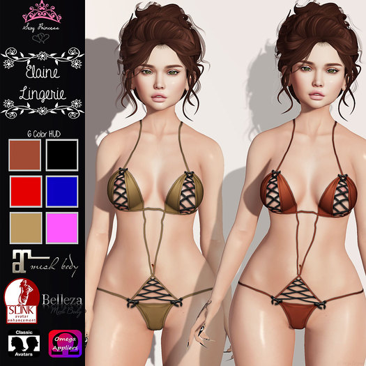 **Sexy Princess** Elaine Lingerie Fatpack