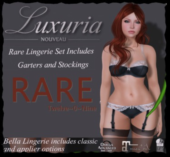 {Luxuria} Bella Lingerie - RARE