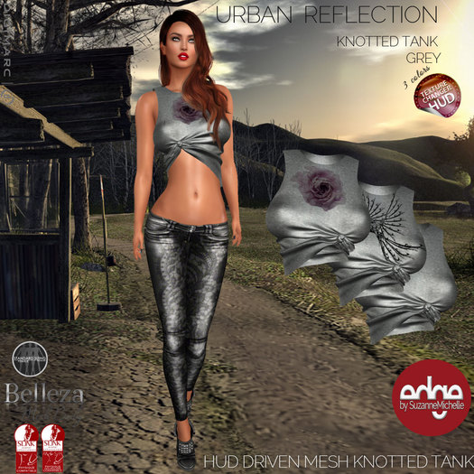 Edge: Urban Refelction Tank Grey
