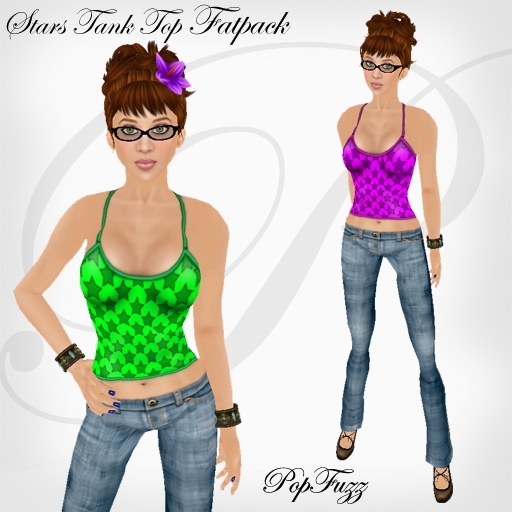 Stars Tank Top Fat Pack by PopFuzz