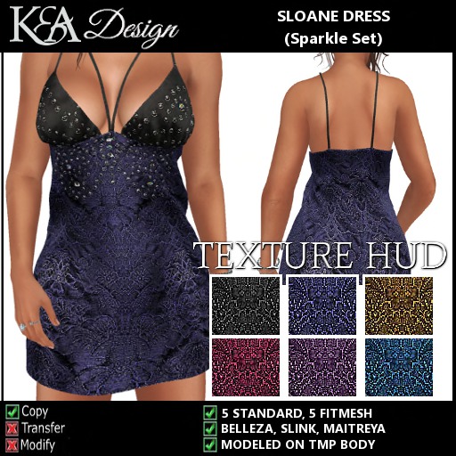 K&A Design - Sloane Dress (Sparkle Set)