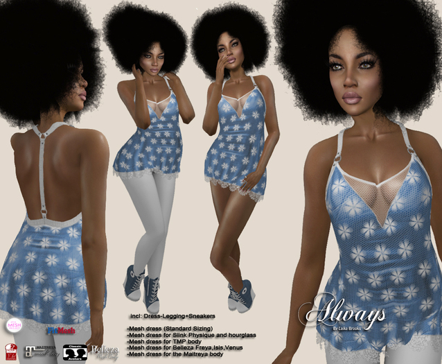 Asifa Complete Outfit BLUE BAG