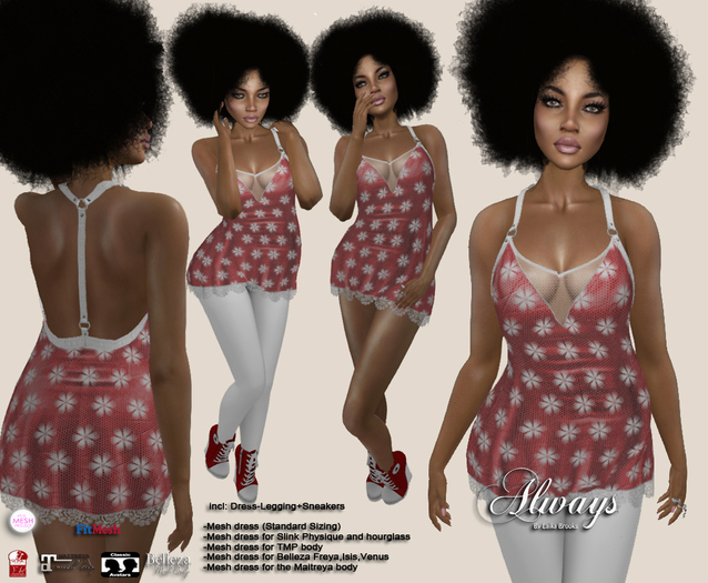 Always Design*Asifa Complete Outfit RED BAG