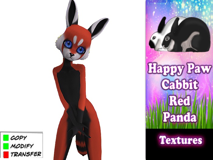 Happy Paw Cabbit - Red Panda