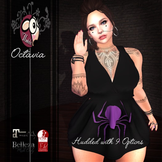 ~*Moolala*~ Octavia Spider - Hudded {Attach Me}