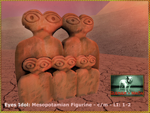 Bliensen + MaiTai - Eyes Idol - Mesopotamian Figurine