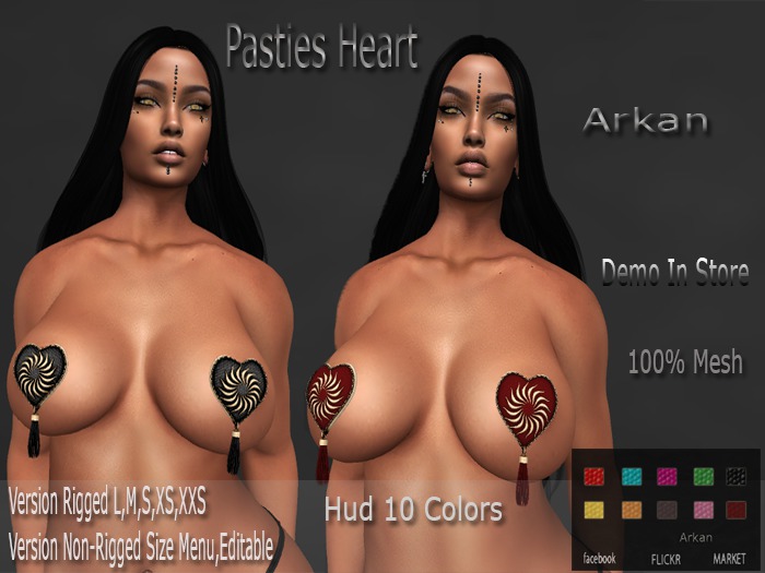 .::Arkan::. Pasties Heart