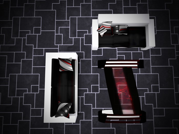 Luxury Mesh Living Room