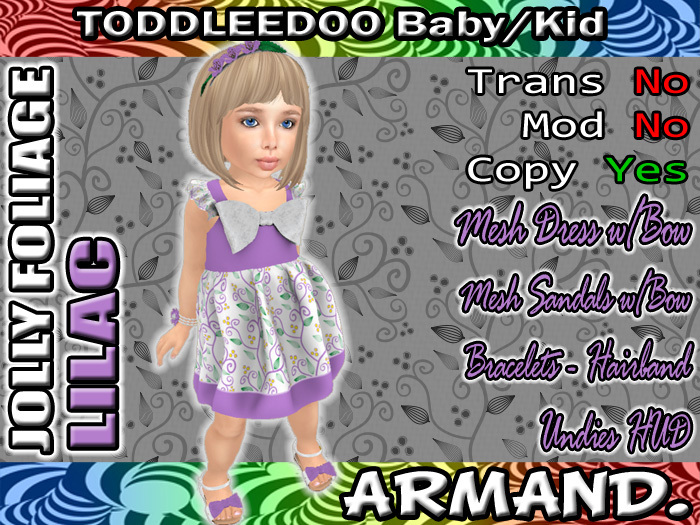 --ARMAND-- JOLLY FOLIAGE - LILAC