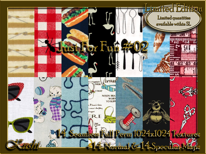 Just For Fun #02 *LIMITED EDITION* Textures