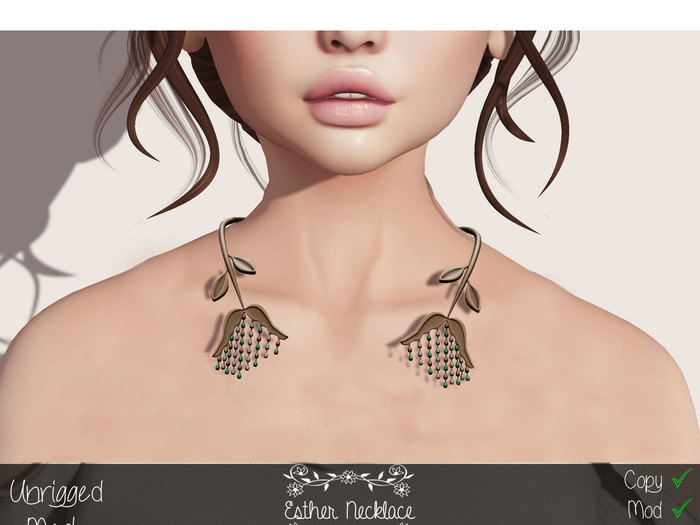 **Sexy Princess** Esther Gold Necklace