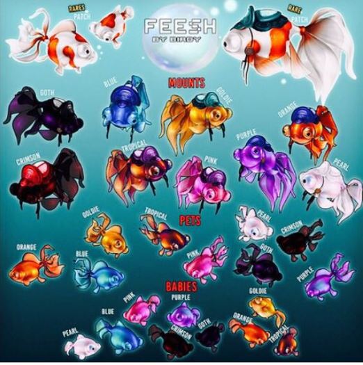 Second Life Marketplace - Birdy. Feesh - BB Feesh - Tropical [box]