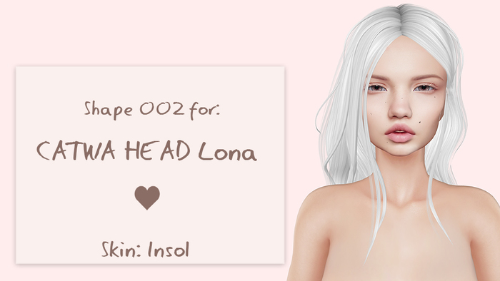 Shape 002 (For CATWA HEAD LONA)