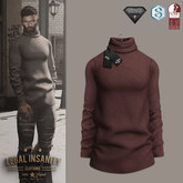 Legal Insanity - Martin red sweater