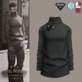 Legal Insanity - Martin green sweater