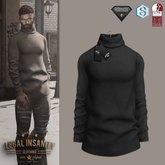 Legal Insanity - Martin black sweater