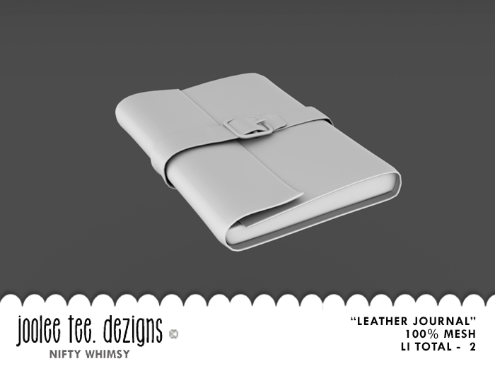 Joolee Tee Builders - Leather Journal  