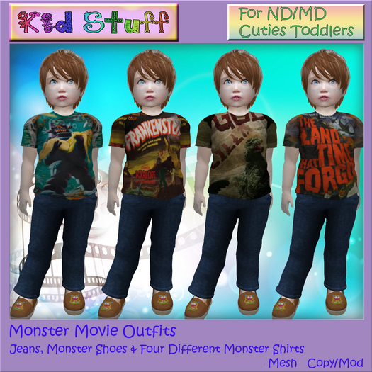 KS Monster Movie Outfits