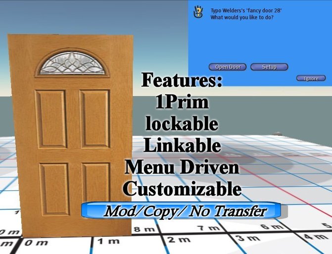 fancy door28 boxed MC