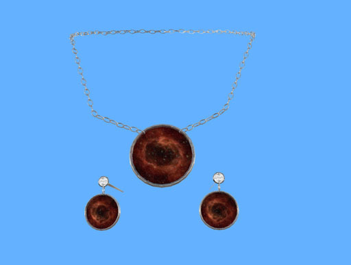 Galaxy Silver Jewellery Set - boxed