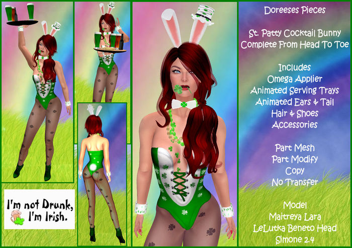 ST PATTY COCKTAIL BUNNY BOX