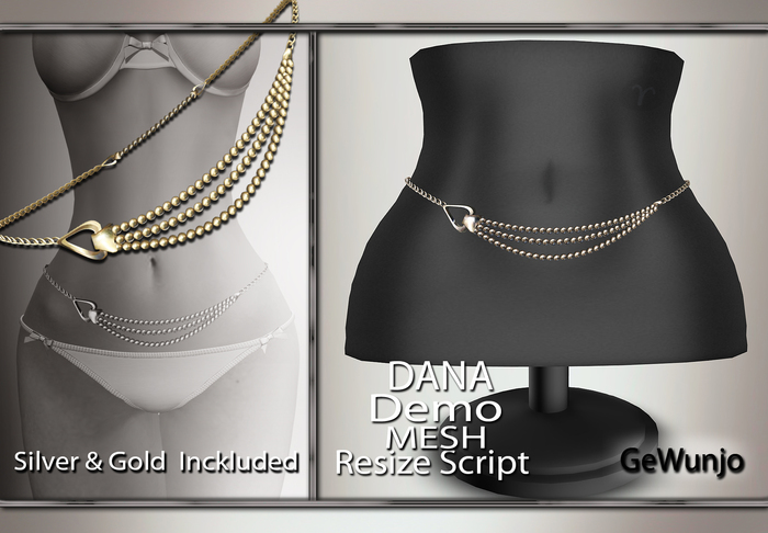 GeWunjo : DANA belly chain DEMO
