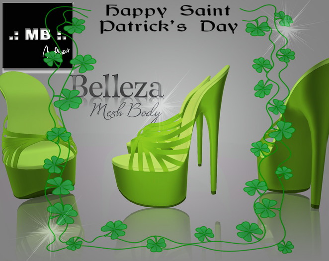 .: MB :.  High Heel Mules " St. P. "  - Belleza