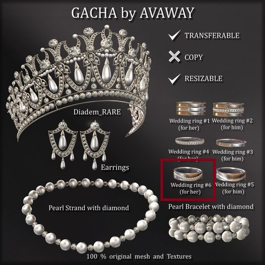 *AvaWay* Wedding ring #6 (for her)