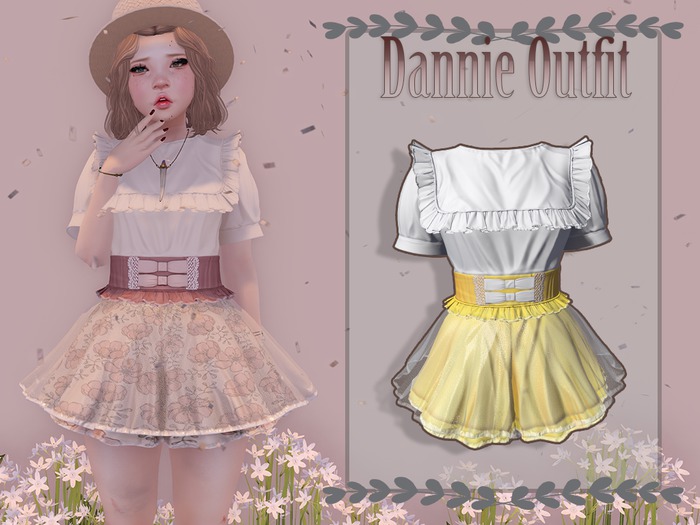 {MB} Dannie Outfit - Sunshine