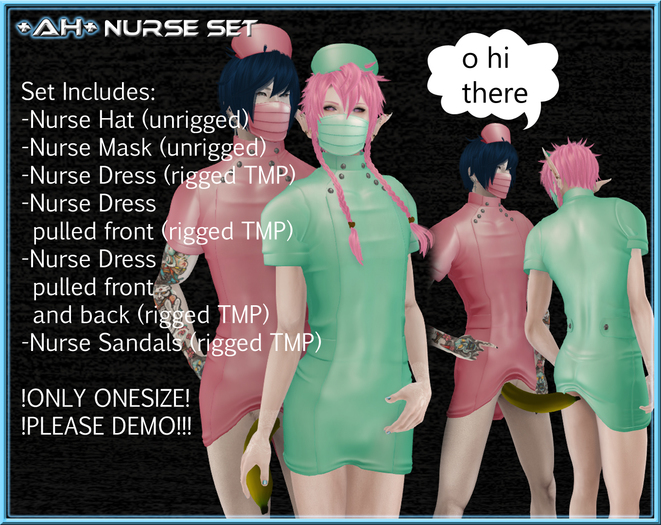 +AH+ Nurse Set DEMO