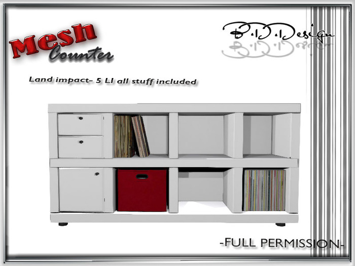 .::B.D.D::. FULL PERM- Mesh Counter