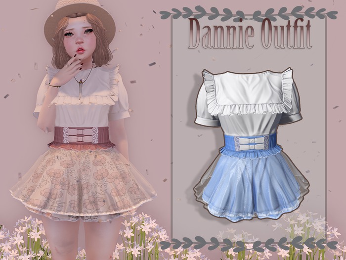 {MB} Dannie Outfit - Lovely Sky