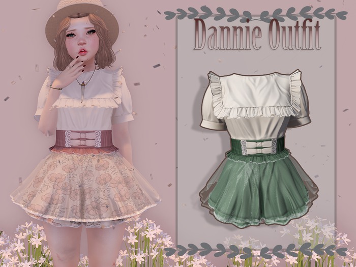 {MB} Dannie Outfit - Evergreen