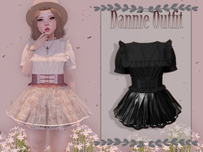 {MB} Dannie Outfit - Blackout